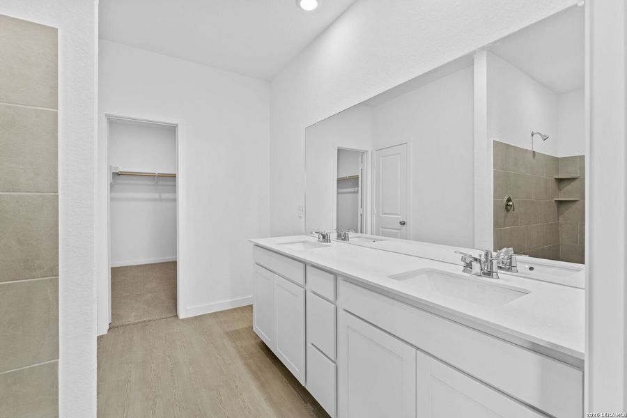 Furnished interior view inside a new home in Hightop Ridge, Converse (Image 6).