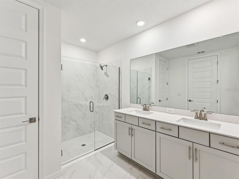 Furnished interior view inside a new home in Salt Meadows - Signature Series, Parrish (Image 4).