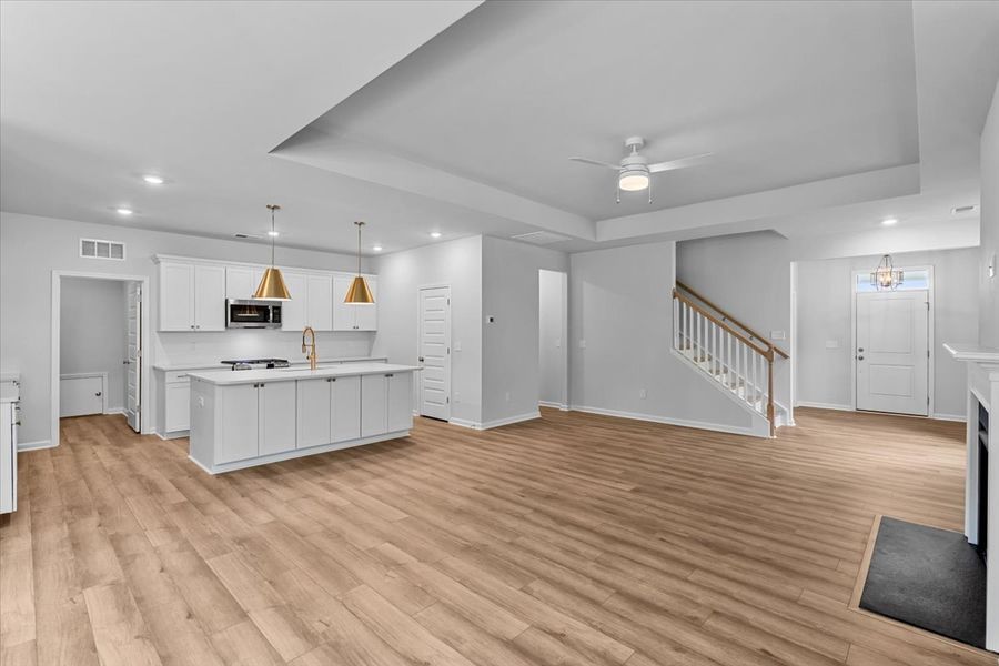 Spacious, unfurnished interior of a new home in Fieldstone, Lexington (Image 27). Spacious, unfurnished interior of a new home in Fieldstone, Lexington (Image 27).