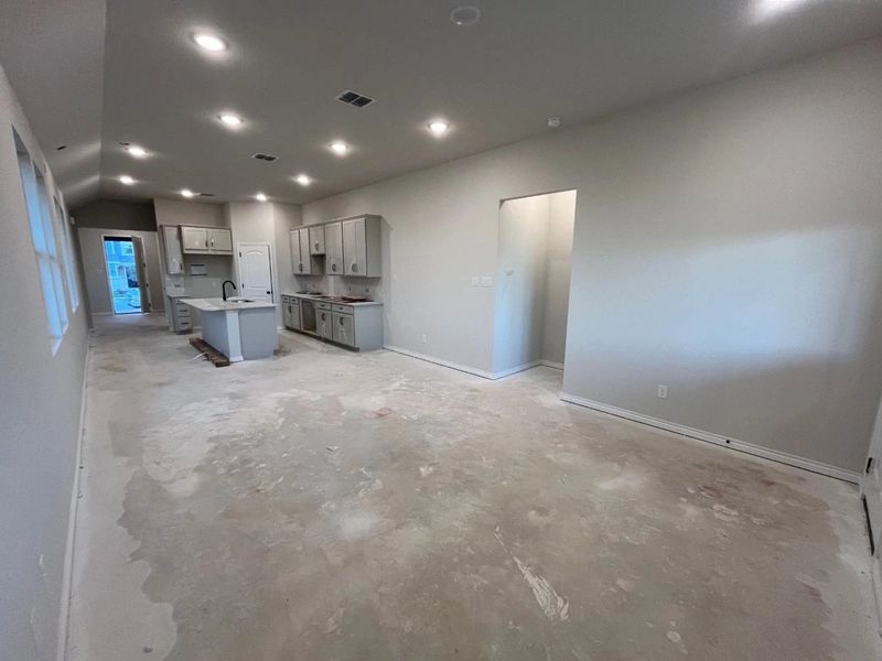 In-progress construction of a new home in Lariat, Liberty Hill, TX (Image 19).