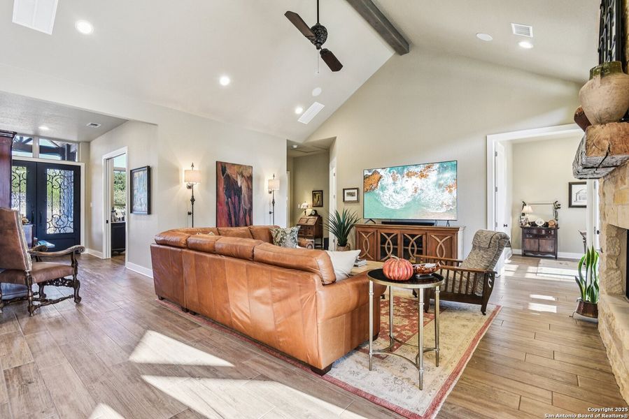 Furnished interior view inside a new home in , Spring Branch (Image 29).