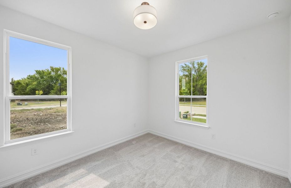 Spacious, unfurnished interior of a new home in Wilson Creek Meadows, Celina (Image 17).