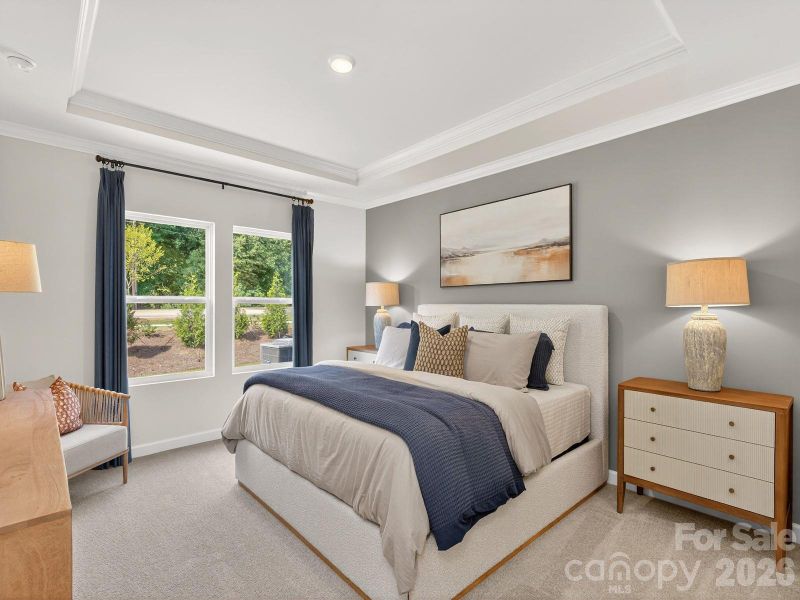 Photo is not of the actual home, but is an inspirational photo of builder’s model home and may depict options, furnishings, and/or decorator features that are not included