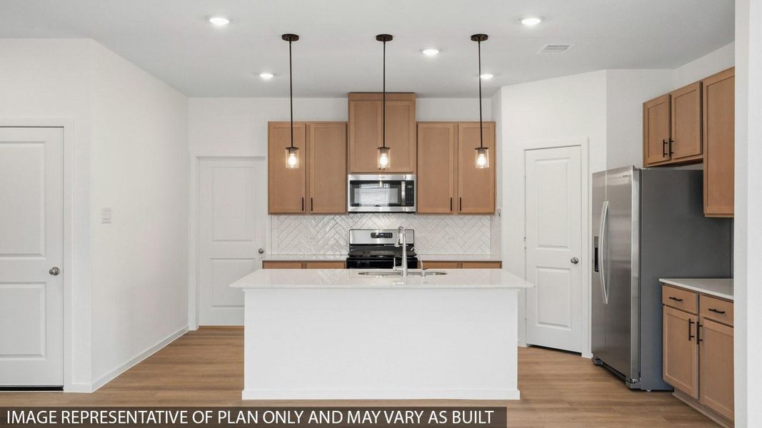 Furnished interior view inside a new home in Chapel Lakes, Montgomery (Image 6).
