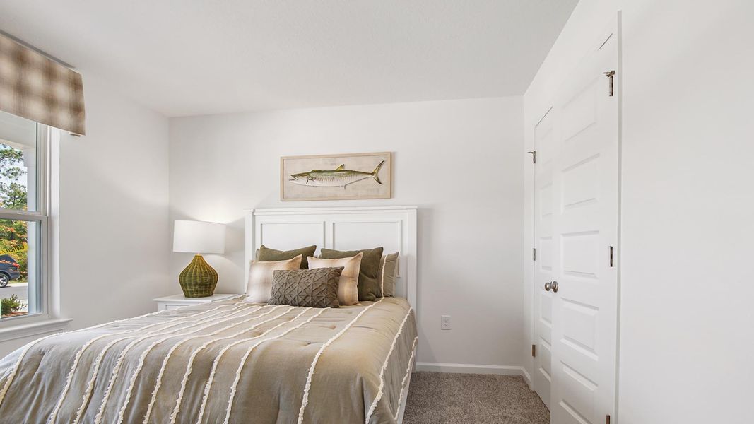 Furnished interior view inside a new home in Ashton Park Phase III, Freeport (Image 28). Furnished interior view inside a new home in Ashton Park Phase III, Freeport (Image 28).