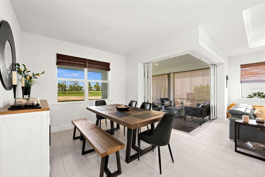 Furnished interior view inside a new home in , Alva (Image 9).