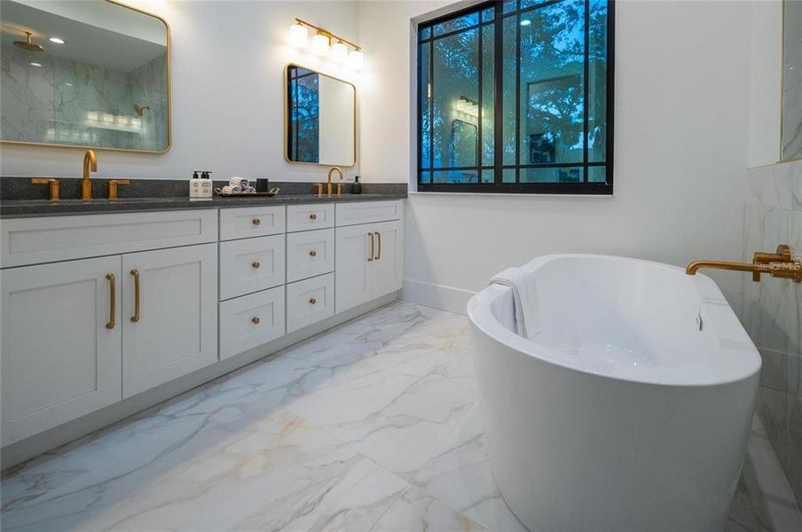 Furnished interior view inside a new home in , Sarasota (Image 16).