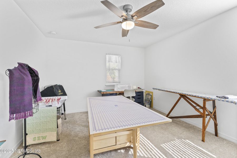 Furnished interior view inside a new home in Bradley Pond, Jacksonville (Image 36).