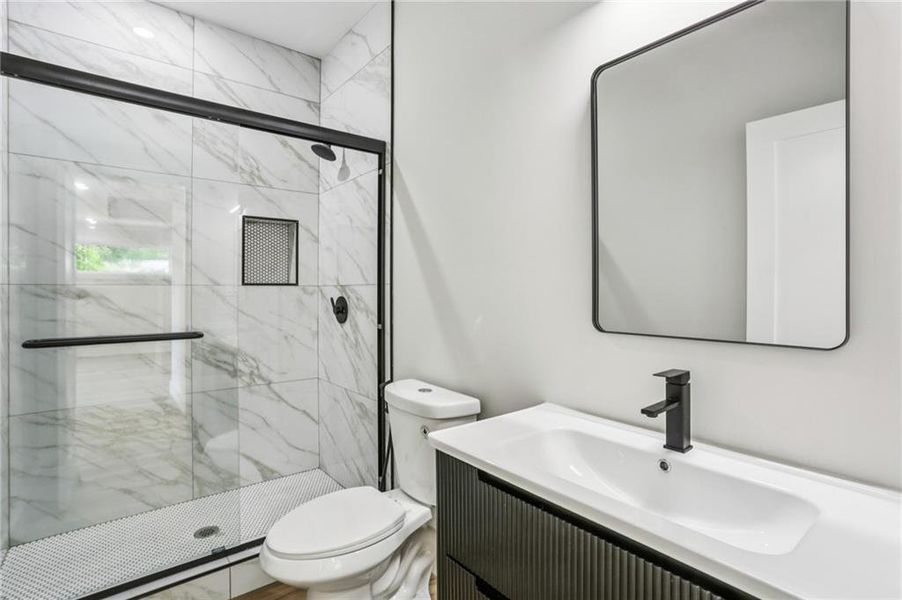 Furnished interior view inside a new home in , East Point (Image 5).