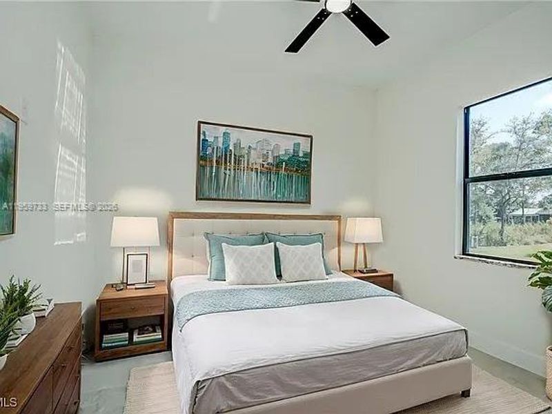 Furnished interior view inside a new home in , Lehigh Acres (Image 9).