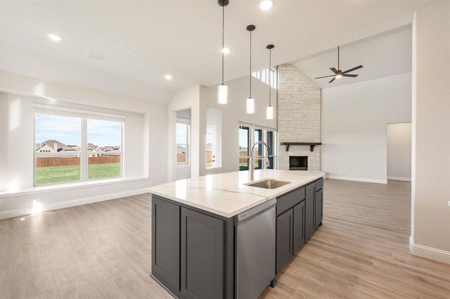 Furnished interior view inside a new home in Coyote Crossing, Godley (Image 15). Furnished interior view inside a new home in Coyote Crossing, Godley (Image 15).