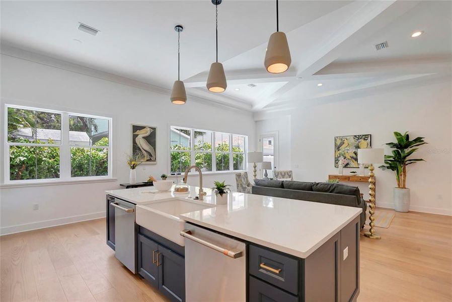 Furnished interior view inside a new home in , Tampa (Image 45).