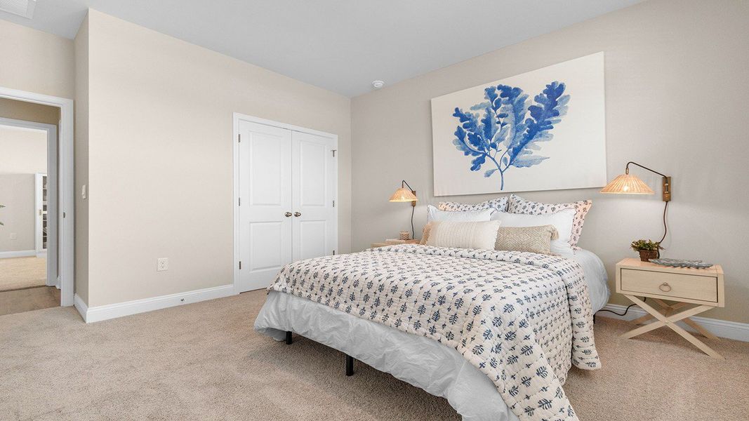 Furnished interior view inside a new home in The Bluffs at Mill Creek, Florence (Image 13).