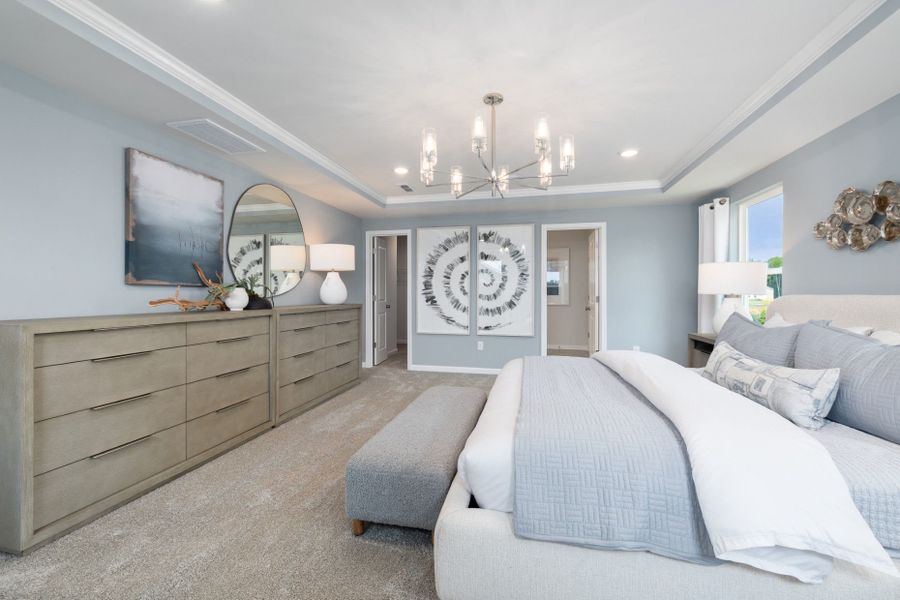Representative furnished interior of a home built from the Murray by Pulte Homes in Cambria, Garner (Image 5). Representative furnished interior of a home built from the Murray by Pulte Homes in Cambria, Garner (Image 5).
