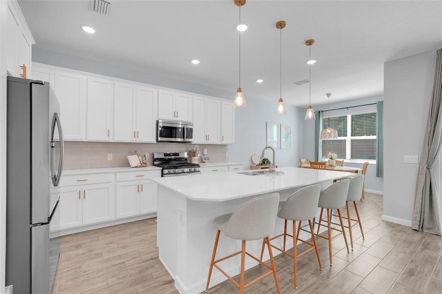 Furnished interior view inside a new home in Summerbrooke, Mount Dora (Image 6).