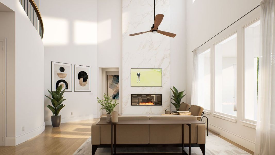 Representative furnished interior of a home built from the Willow by Landon Homes in Lexington Frisco, Frisco (Image 11). Representative furnished interior of a home built from the Willow by Landon Homes in Lexington Frisco, Frisco (Image 11).