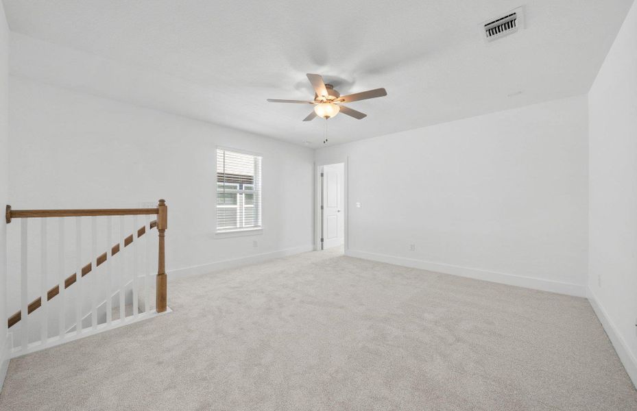Spacious, unfurnished interior of a new home in Crosswinds, Kyle (Image 20). Spacious, unfurnished interior of a new home in Crosswinds, Kyle (Image 20).