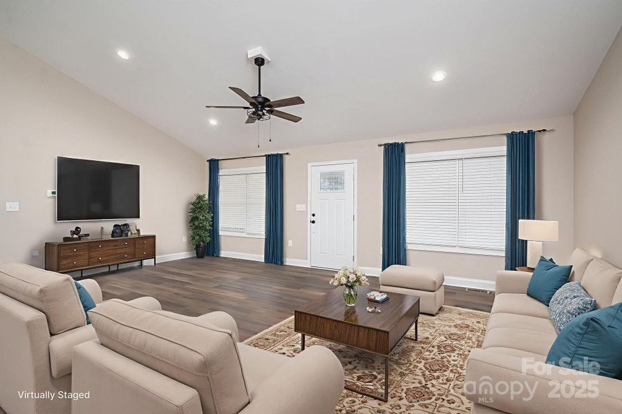 Furnished interior view inside a new home in , Lincolnton (Image 7).