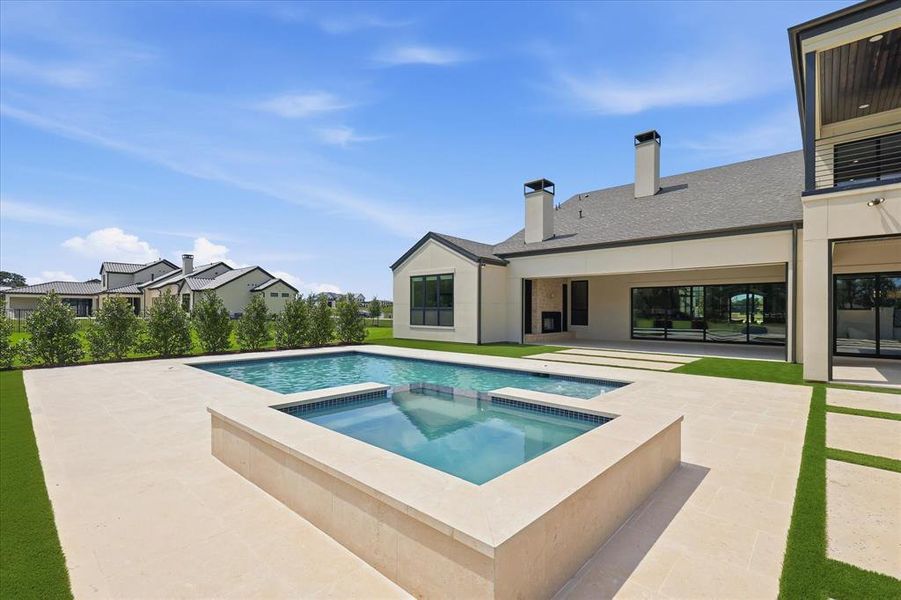 Exterior details and patio area of a home in , Bartonville (Image 3).