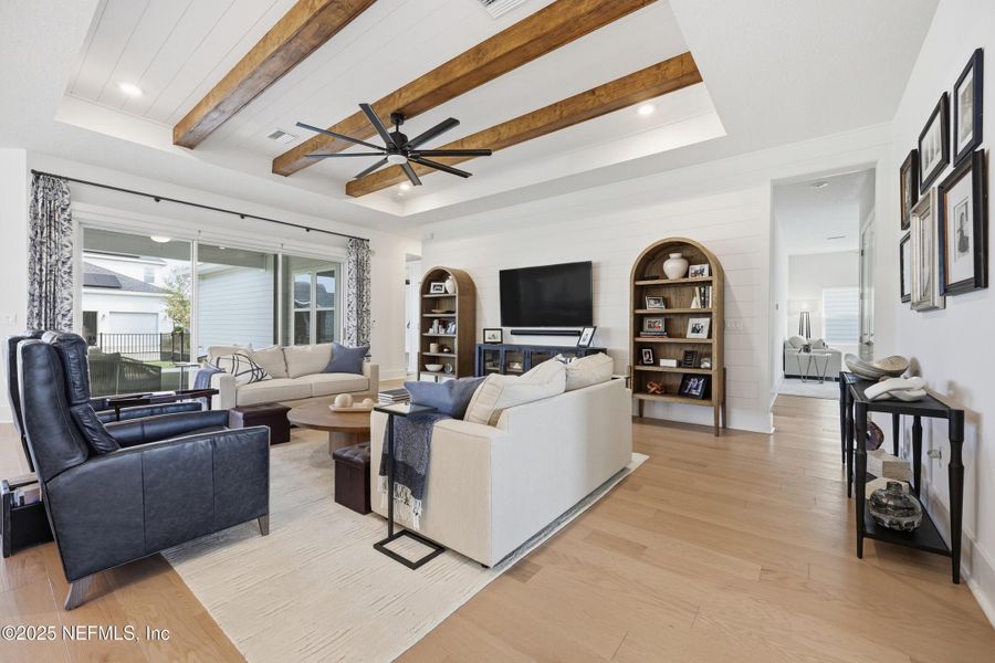 Furnished interior view inside a new home in , Jacksonville (Image 17).