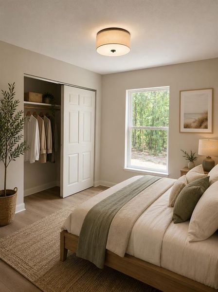Furnished interior view inside a new home in , Citrus Springs (Image 5).
