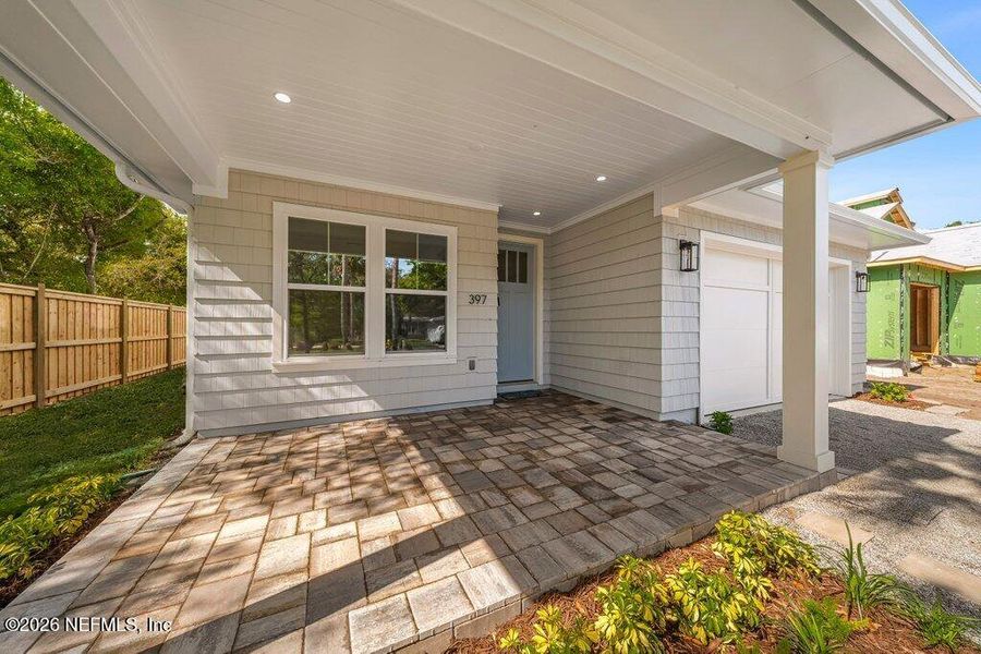 Exterior details and patio area of a home in , Atlantic Beach (Image 29).