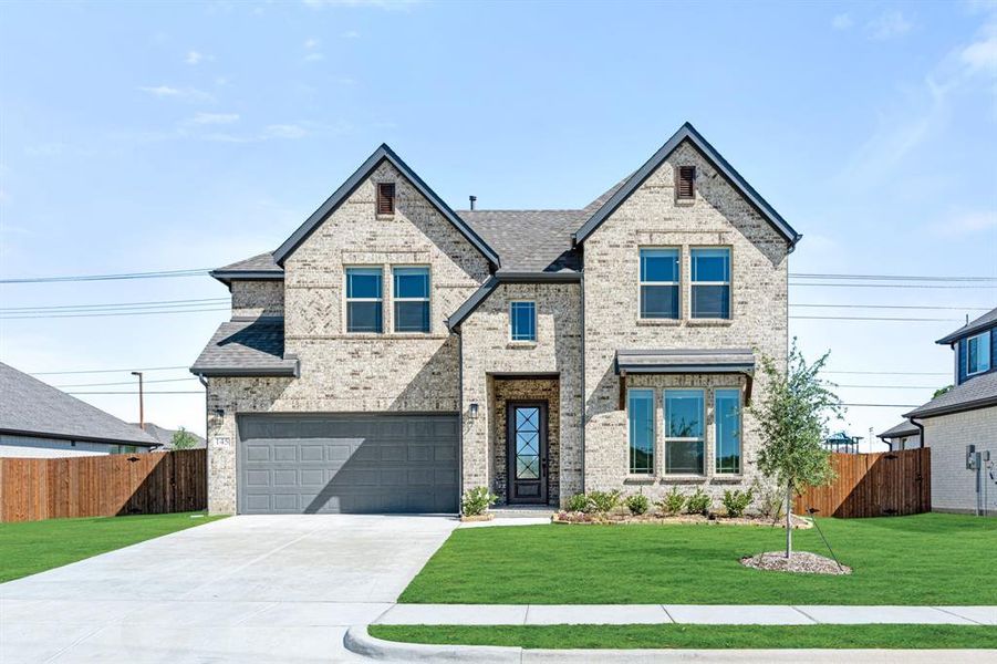 Front exterior of a new home in Arcadia Trails, Balch Springs, TX, highlighting curb appeal (Image 26).