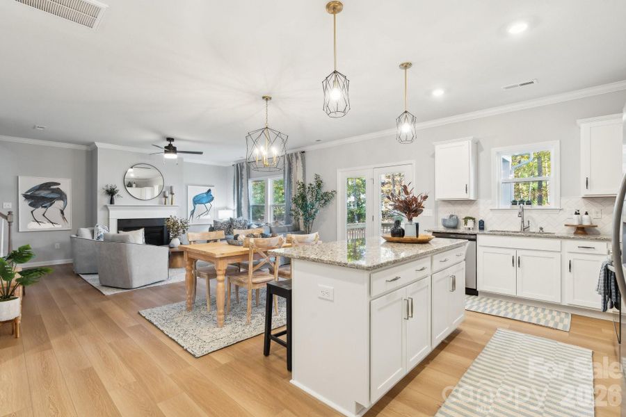 Furnished interior view inside a new home in Piper Creek, Newton (Image 5).