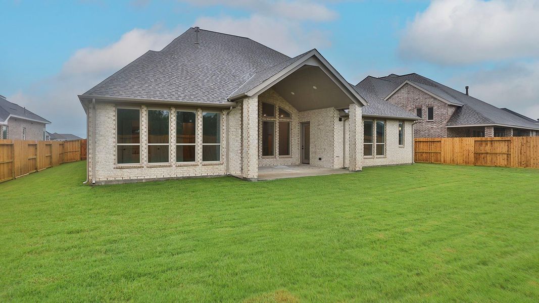 Exterior details and patio area of a home in Riceland, Mont Belvieu (Image 3). Exterior details and patio area of a home in Riceland, Mont Belvieu (Image 3).
