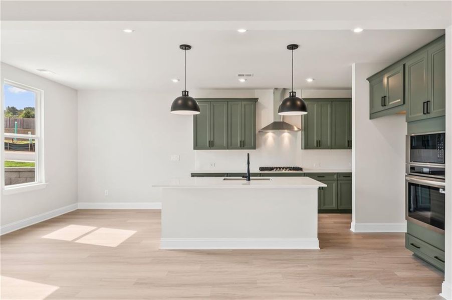 Furnished interior view inside a new home in The Village at Shallowford, Kennesaw (Image 7).