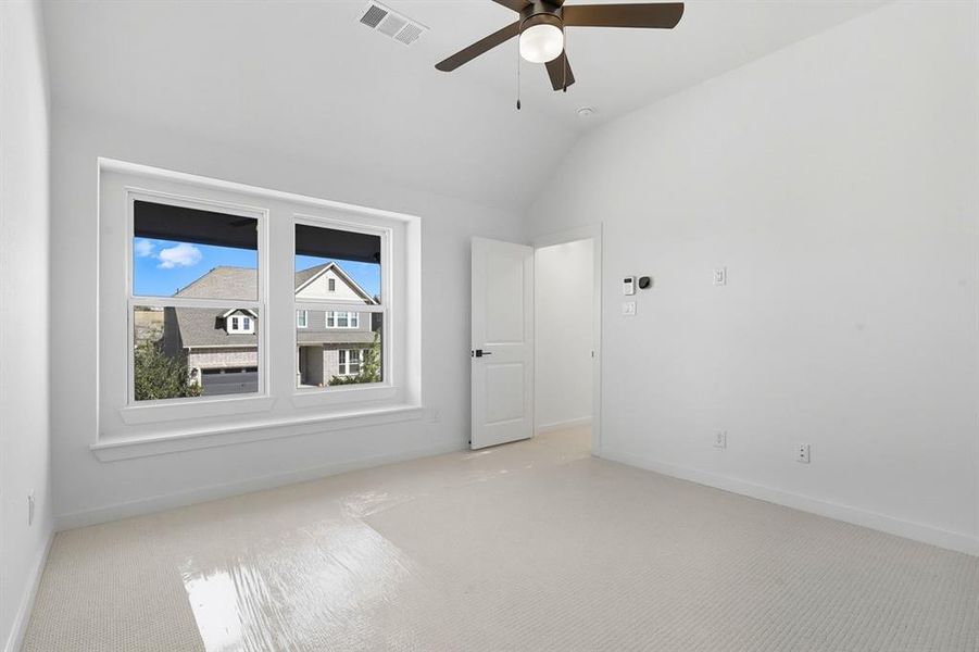 Spacious, unfurnished interior of a new home in Walsh: Townhomes - The Patios, Aledo (Image 16). Spacious, unfurnished interior of a new home in Walsh: Townhomes - The Patios, Aledo (Image 16).