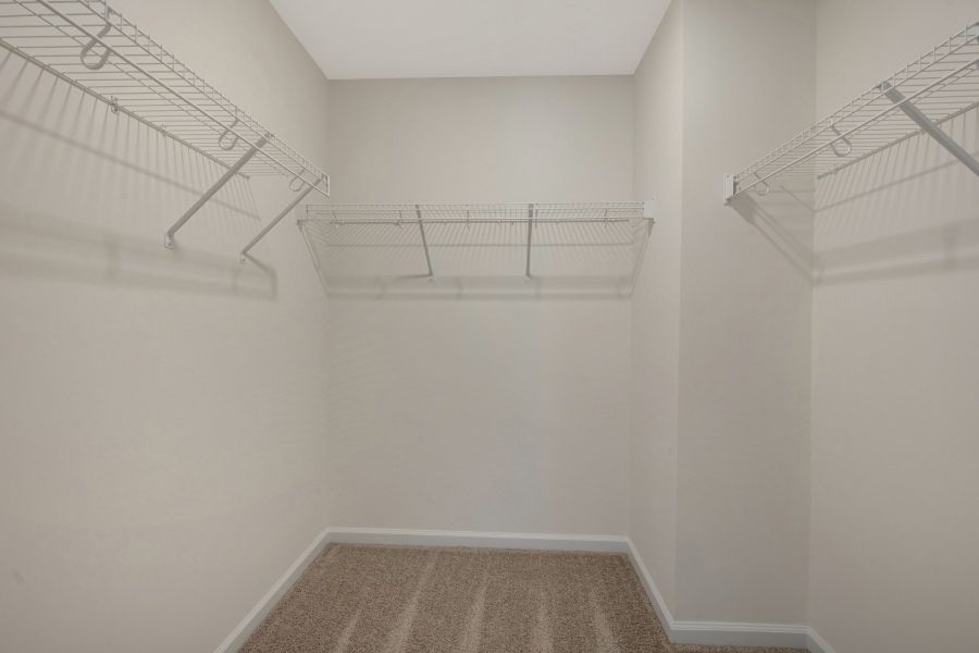 Spacious, unfurnished interior of a new home in Townes on Leesville, Durham (Image 25).