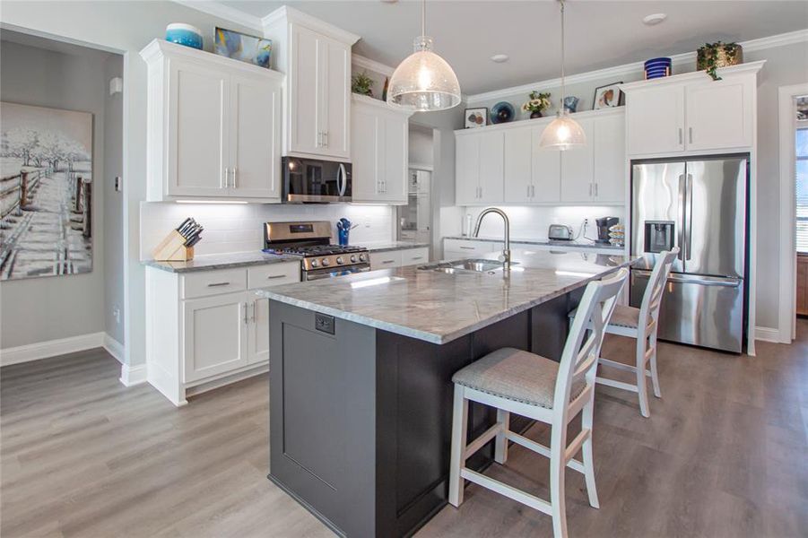 Furnished interior view inside a new home in , Bullard (Image 15).