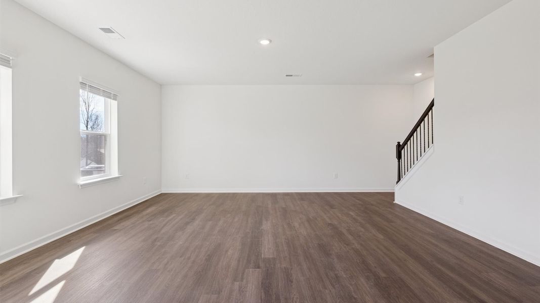 Spacious, unfurnished interior of a new home in Whispering Springs, Maryville (Image 34). Spacious, unfurnished interior of a new home in Whispering Springs, Maryville (Image 34).