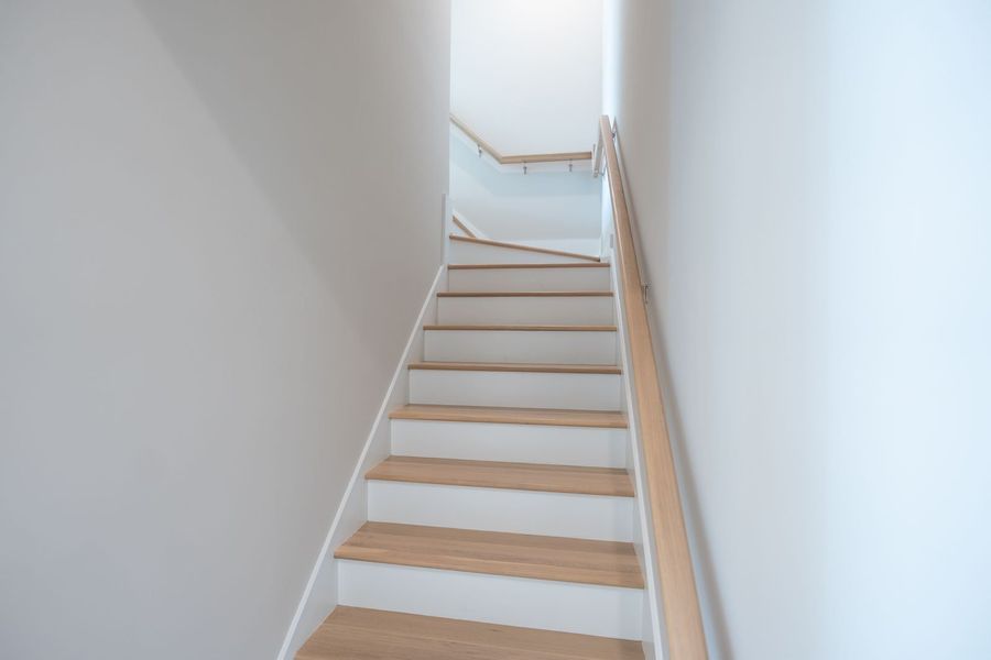 Representative unfurnished interior of a home built from the Beckett by Bill Clark Homes in Riverside Cove, Wilmington (Image 25).
