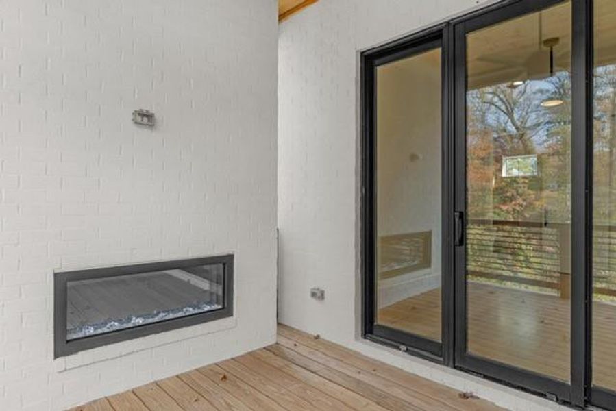 Exterior details and patio area of a home in , Atlanta (Image 44). Exterior details and patio area of a home in , Atlanta (Image 44).