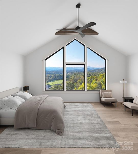 Rendering- With real mountain views. Final Product may vary.