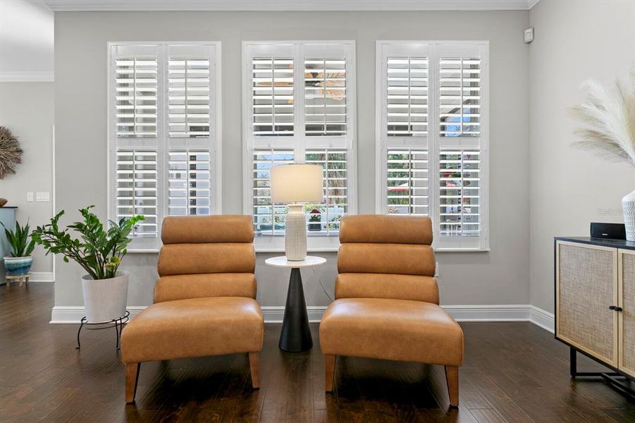 Furnished interior view inside a new home in , Tampa (Image 47). Furnished interior view inside a new home in , Tampa (Image 47).