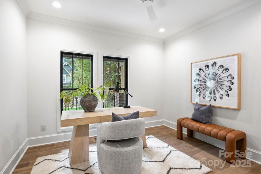 Furnished interior view inside a new home in , Charlotte (Image 6).