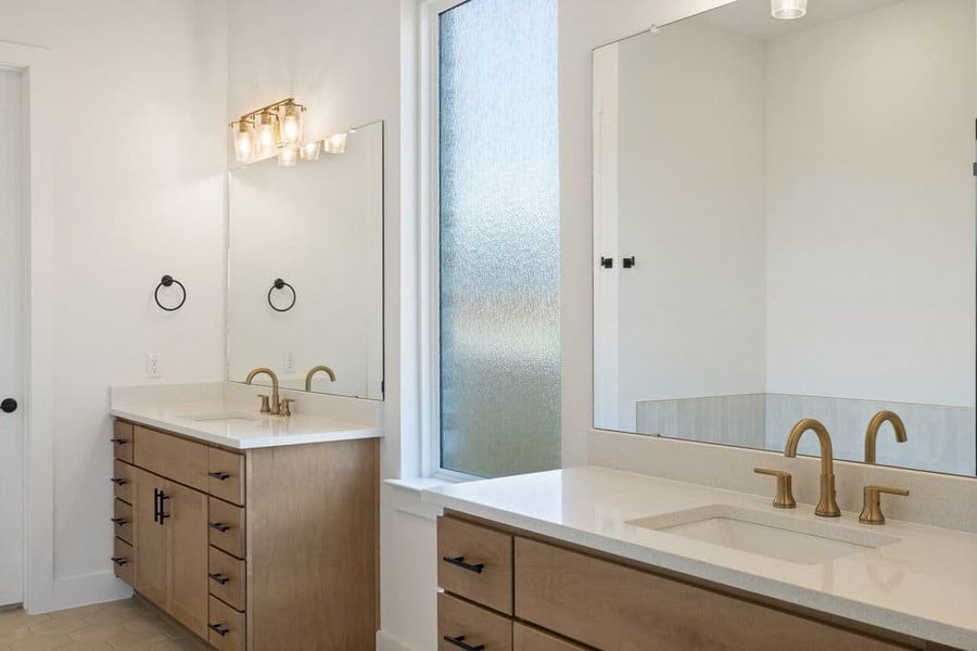 Furnished interior view inside a new home in Lariat, Liberty Hill (Image 17).