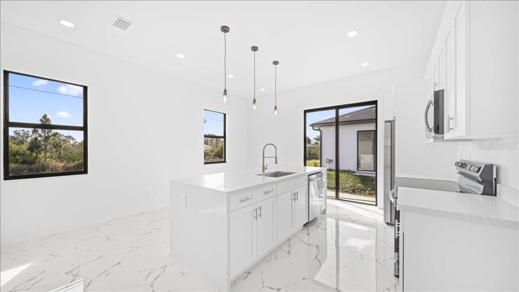 Furnished interior view inside a new home in , Lehigh Acres (Image 7).