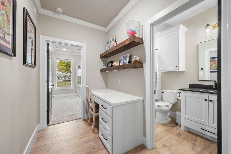 Furnished interior view inside a new home in , Bryan (Image 6).