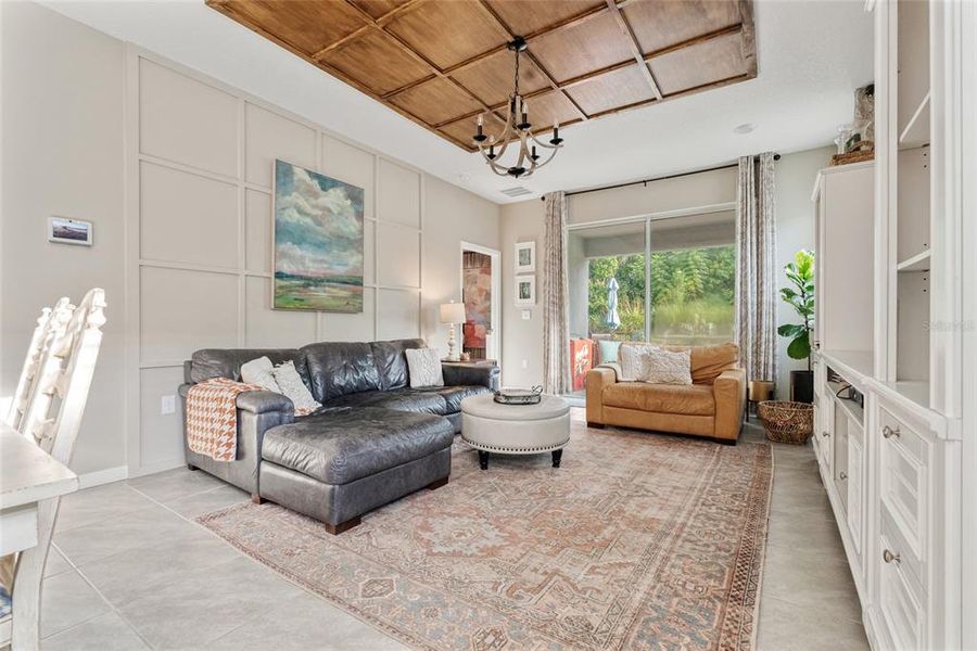 Furnished interior view inside a new home in Ocala Preserve, Ocala (Image 18).