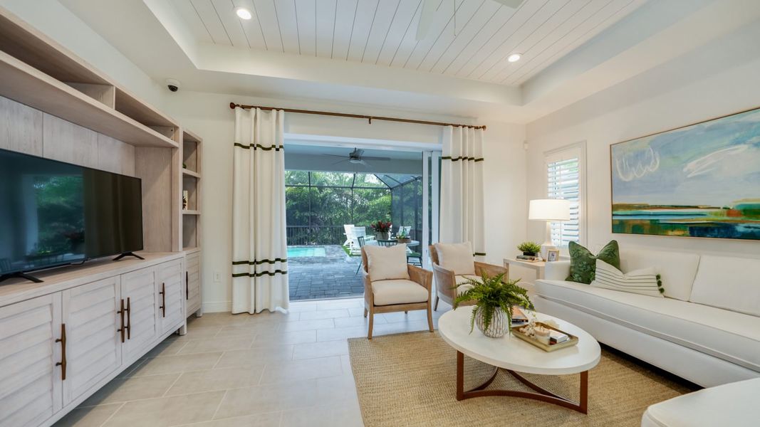 Representative furnished interior of a home built from the Heritage by Neal Communities in Tide Marsh, Fort Myers (Image 18).