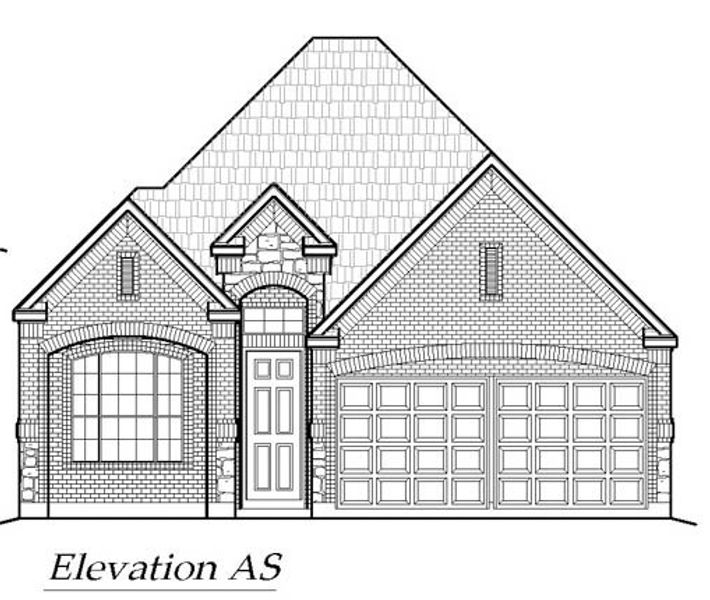 Exterior rendering of this home design in Avondale, Fate, TX (Image 5). Exterior rendering of this home design in Avondale, Fate, TX (Image 5).