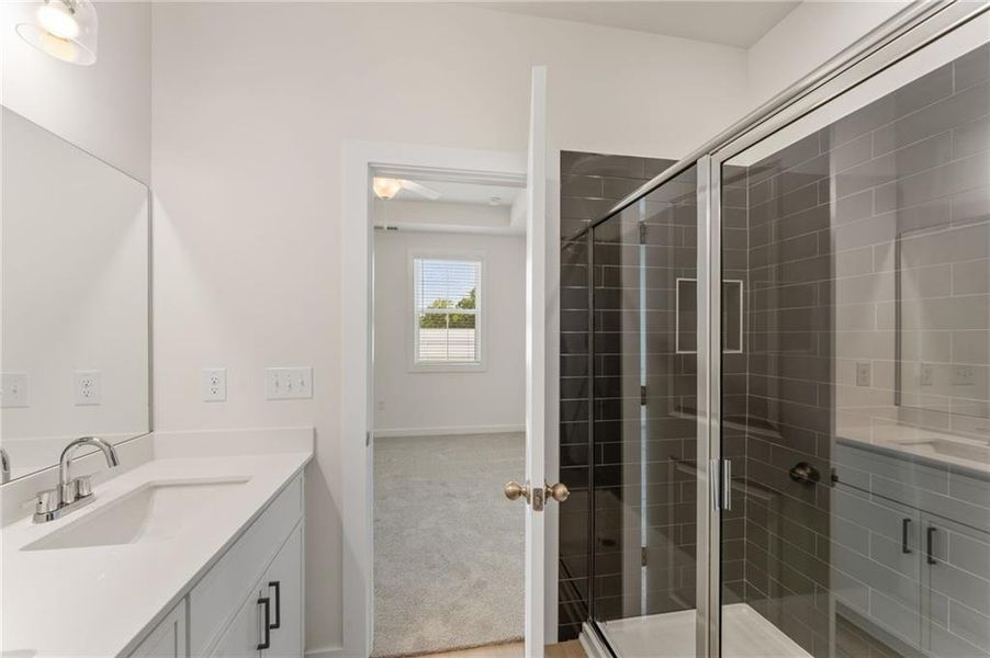 Furnished interior view inside a new home in Array, Atlanta (Image 5).