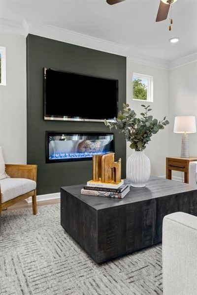 Furnished interior view inside a new home in Kingston Park, Kingston (Image 11).