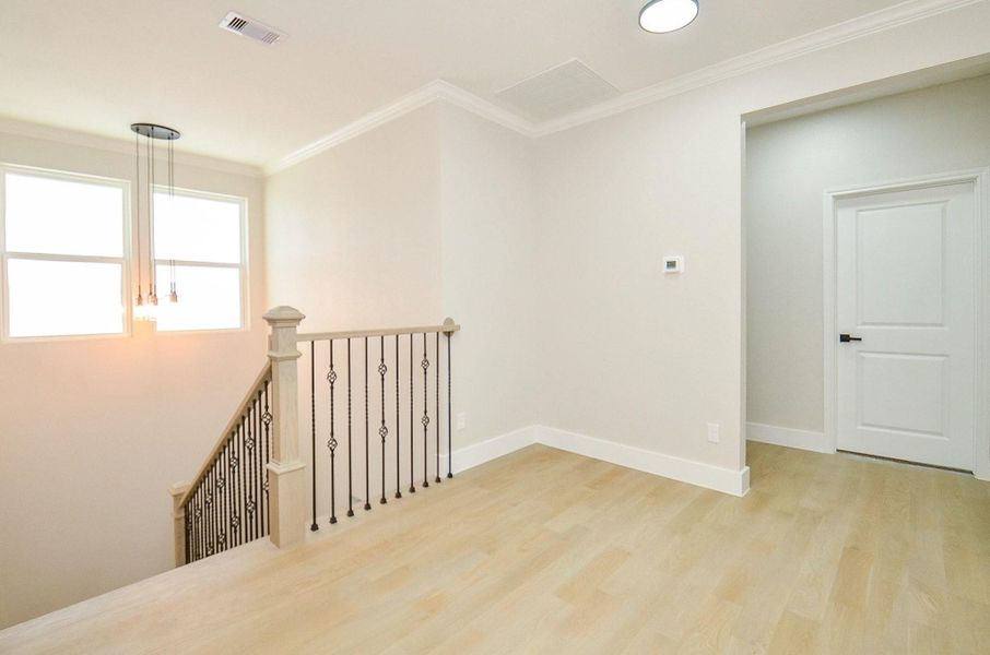 Spacious, unfurnished interior of a new home in , Houston (Image 11). Spacious, unfurnished interior of a new home in , Houston (Image 11).
