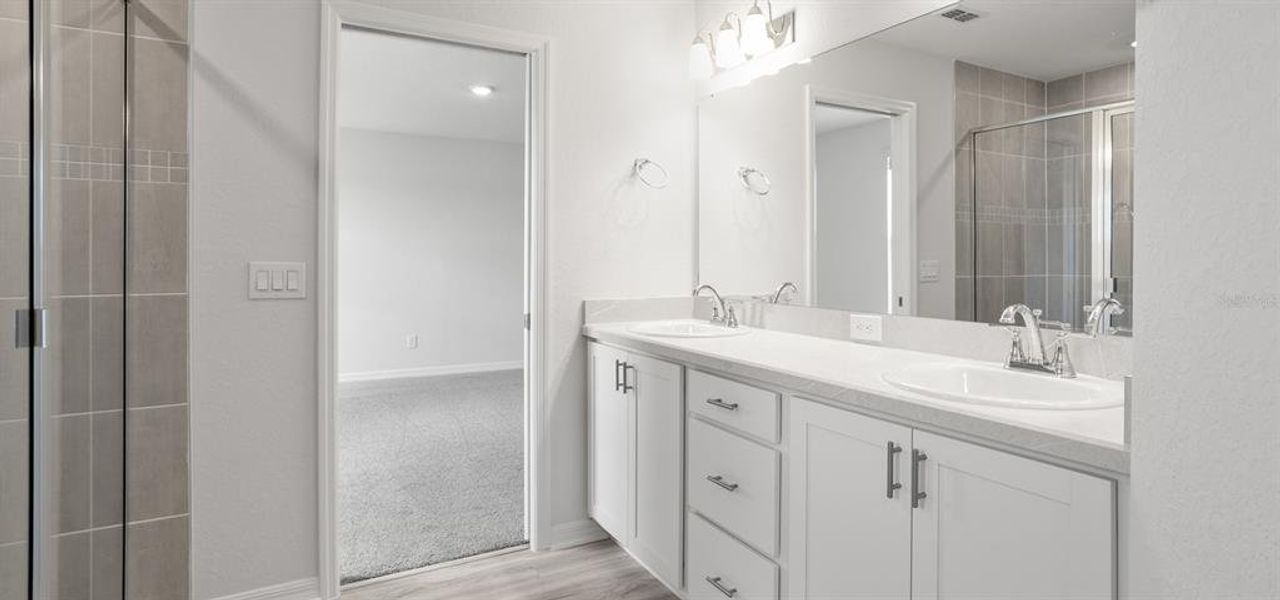 Furnished interior view inside a new home in The Crossings - Single-Family Homes, St. Cloud (Image 6). Furnished interior view inside a new home in The Crossings - Single-Family Homes, St. Cloud (Image 6).