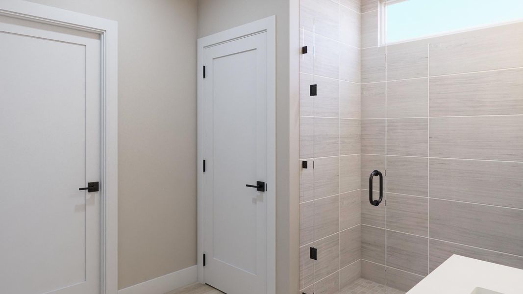 Representative interior finishes for a home built from the Kodee by Risewell Homes in Freedom at Anthem, Kyle (Image 18).